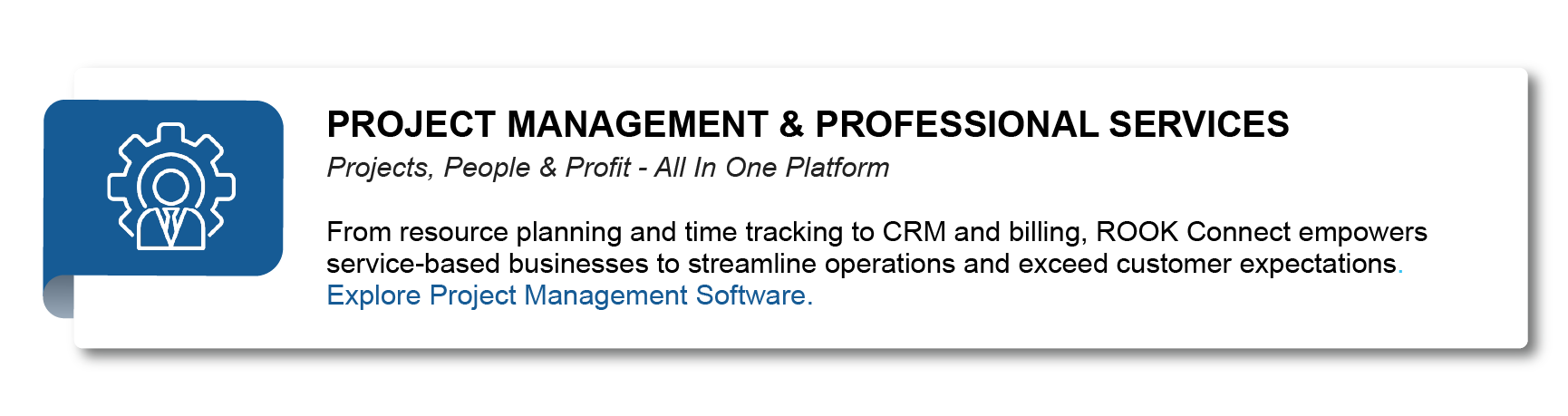 PROJECT MANAGEMENT & PROFESSIONAL SERVICES